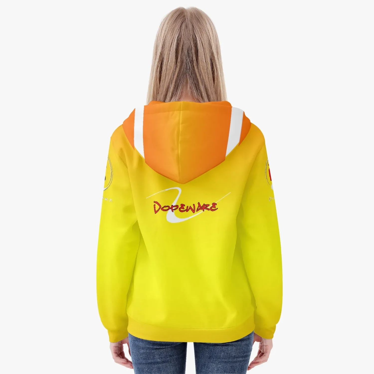 221. Women's DOPWARE Full Zip Up Hoodie