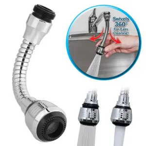 360 Turbo Flex Anti Splash Water Saving Nozzle