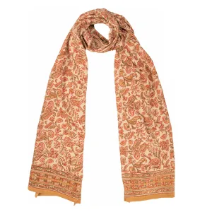 600-035 Women's Scarf - Hand Block Printed