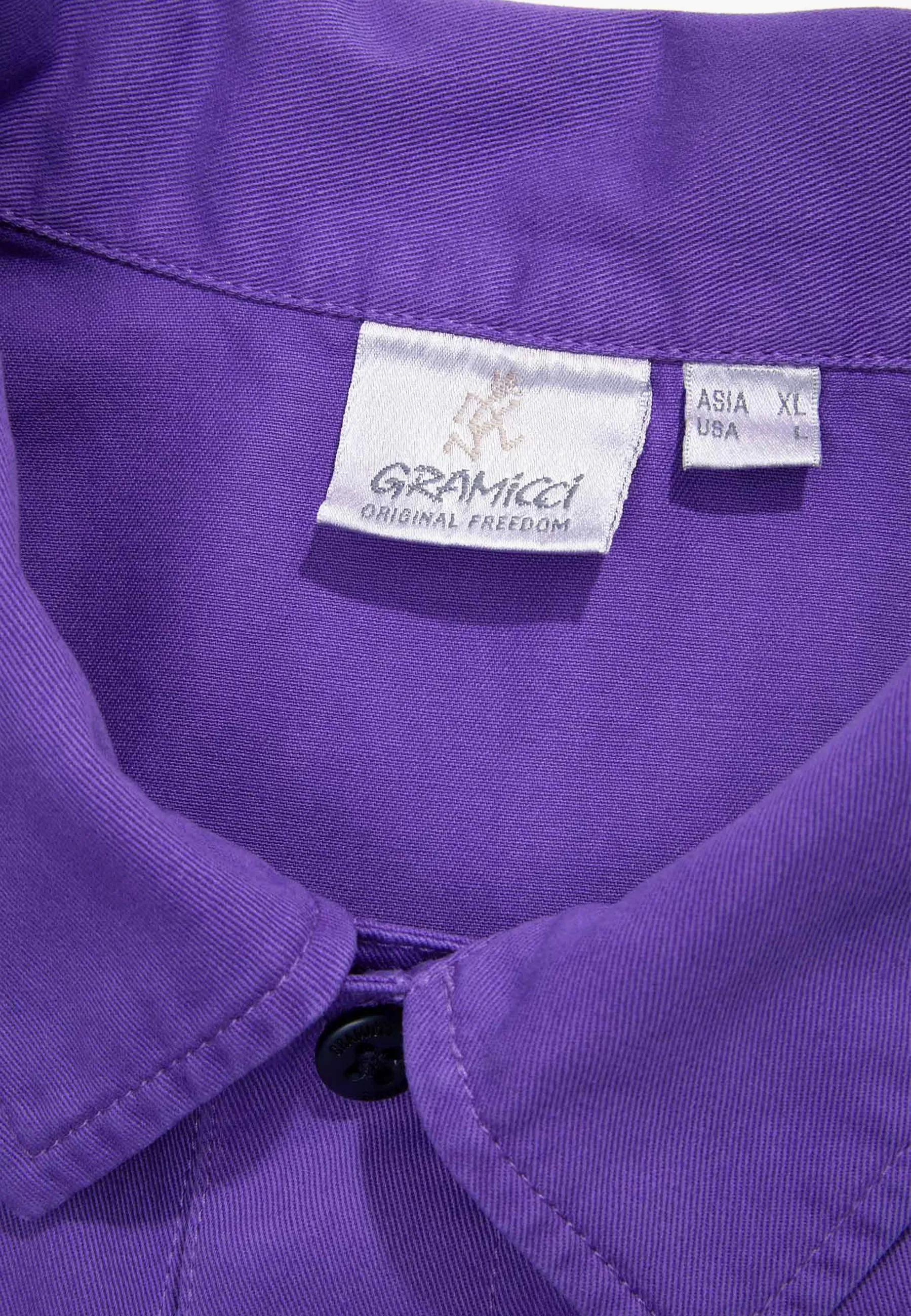 Adsum x Gramicci Twill Work Shirt - Purple