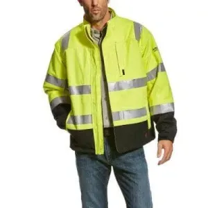 ARIAT - FR Hi-Vis Waterproof Insulated Jacket, Hi-Viz Yellow