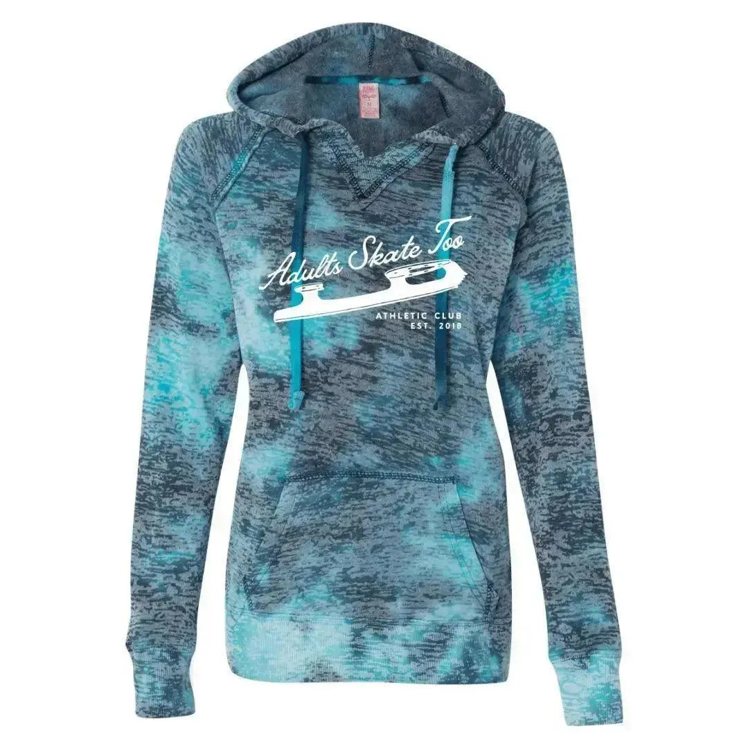 Athletic Club Women’s Burnout Hooded Sweatshirt