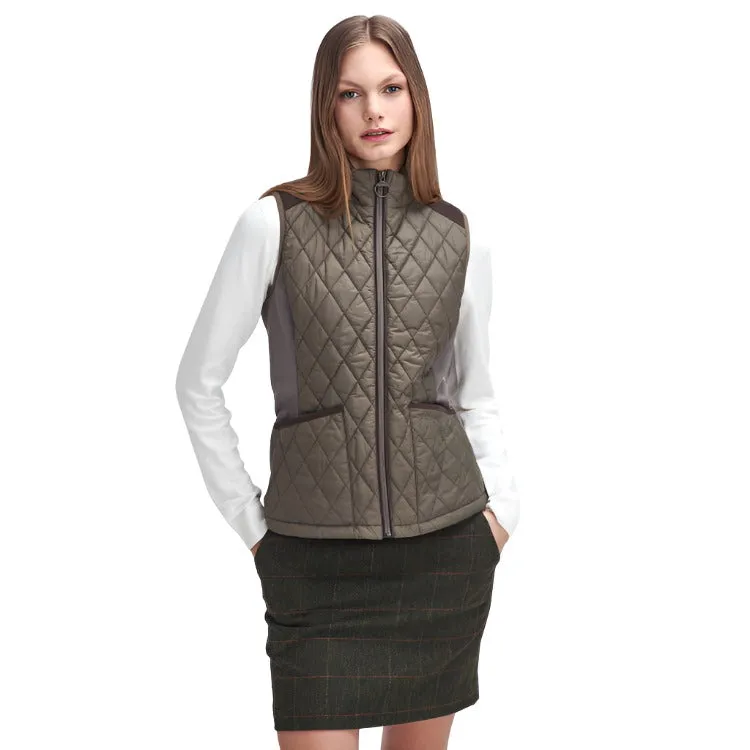 Barbour Ladies Highfield Gilet - Winter Moss/Classic