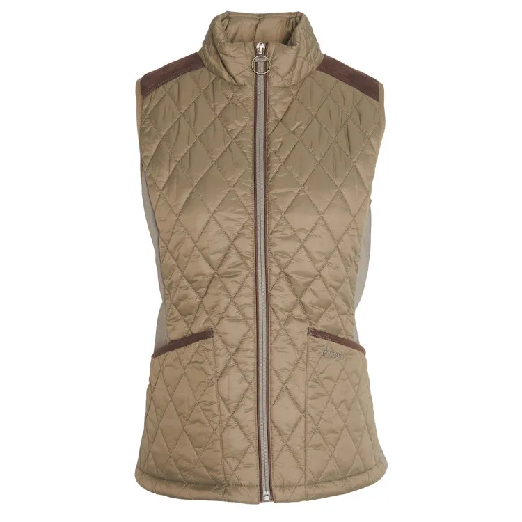 Barbour Ladies Highfield Gilet - Winter Moss/Classic