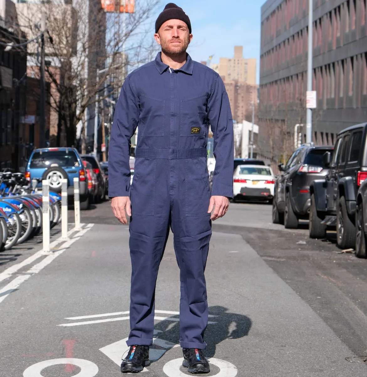 Blue Garment Dyed Coveralls