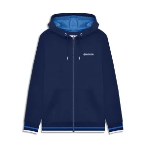 Blue Zipper Hoodie