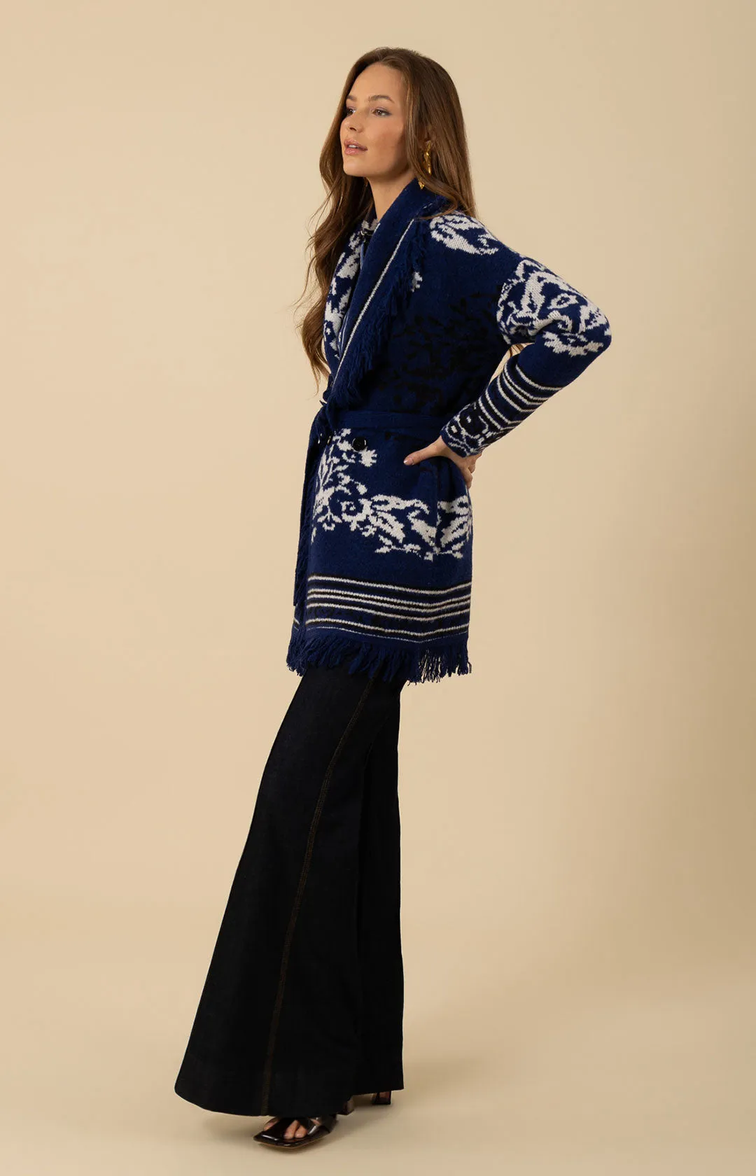 Bonnie Jacquard Sweater