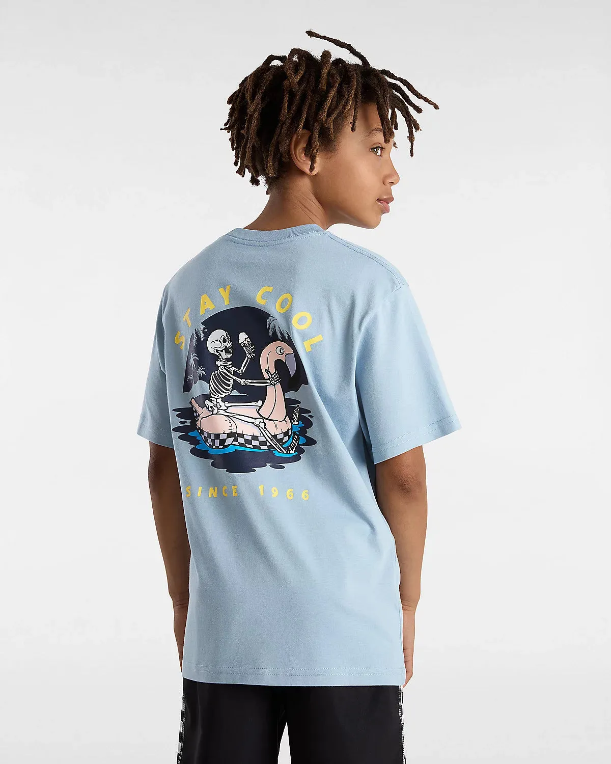 Boys Stay Cool T-Shirt in Dusty Blue