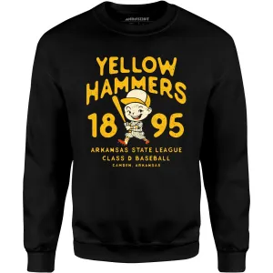 Camden Yellow Hammers - Arkansas - Vintage Defunct Baseball Teams - Unisex Sweatshirt