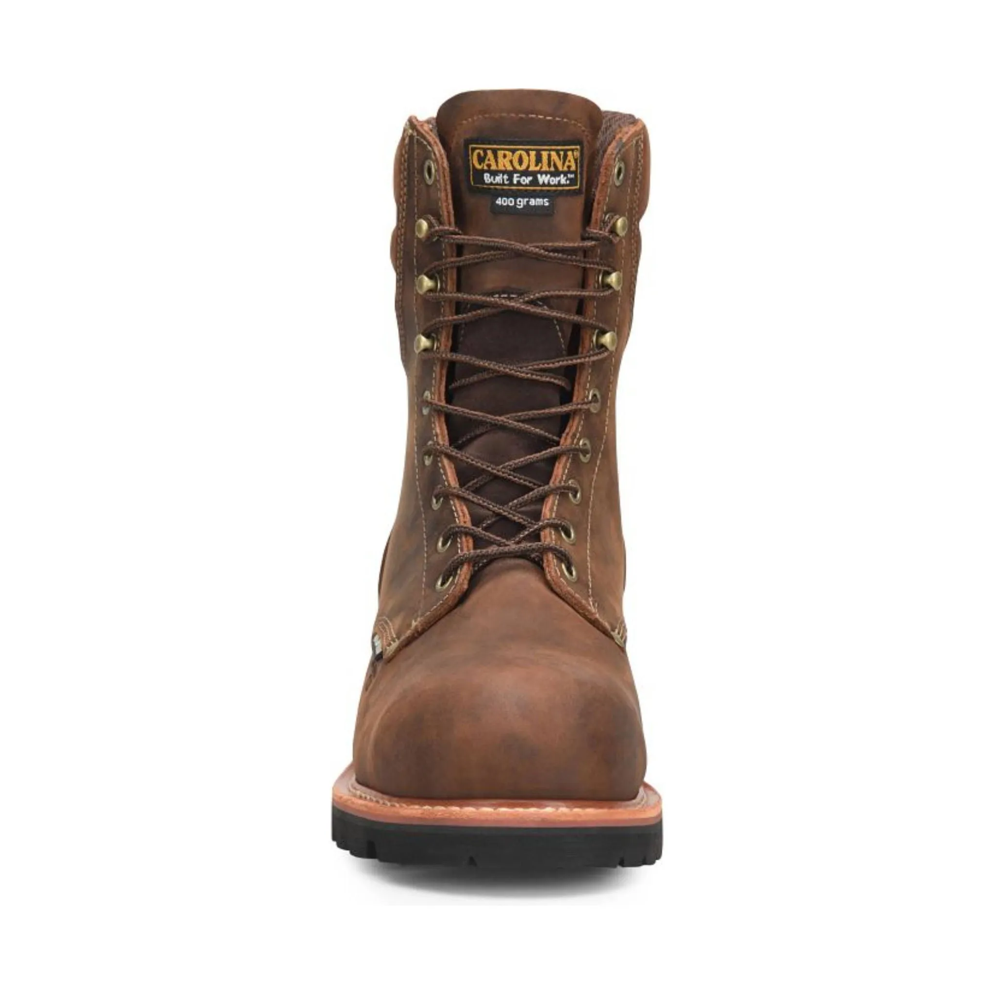 Carolina Men's Hemlock Insulated 400G Composite Toe Logger Work Boots - Medium Brown