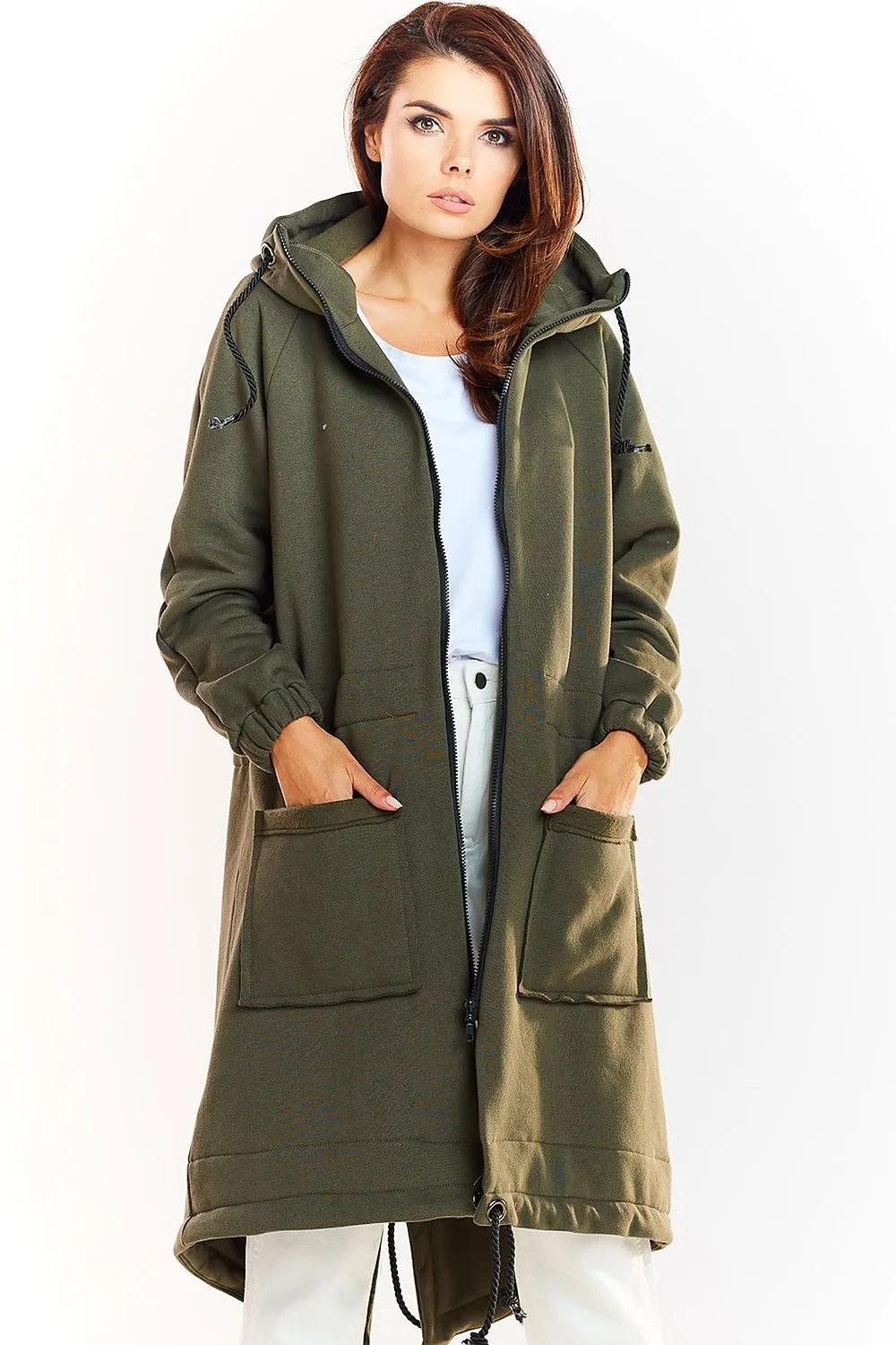 Chic and Cozy Parka Sweatshirt for Cold Weather