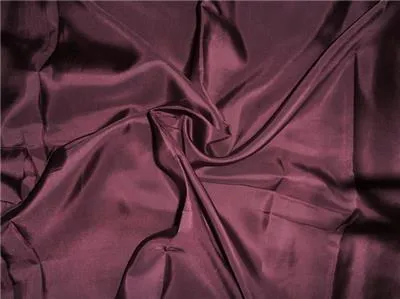 China Silk Habotai- dark Eggplant 44&quot; wide