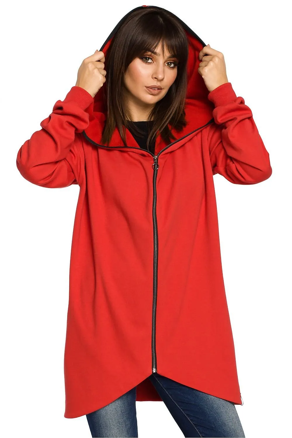 Cozy Chic Oversized Zip-Up Hoodie