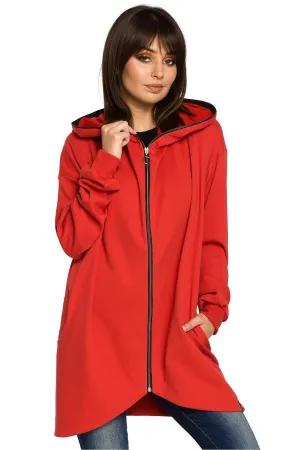 Cozy Chic Oversized Zip-Up Hoodie