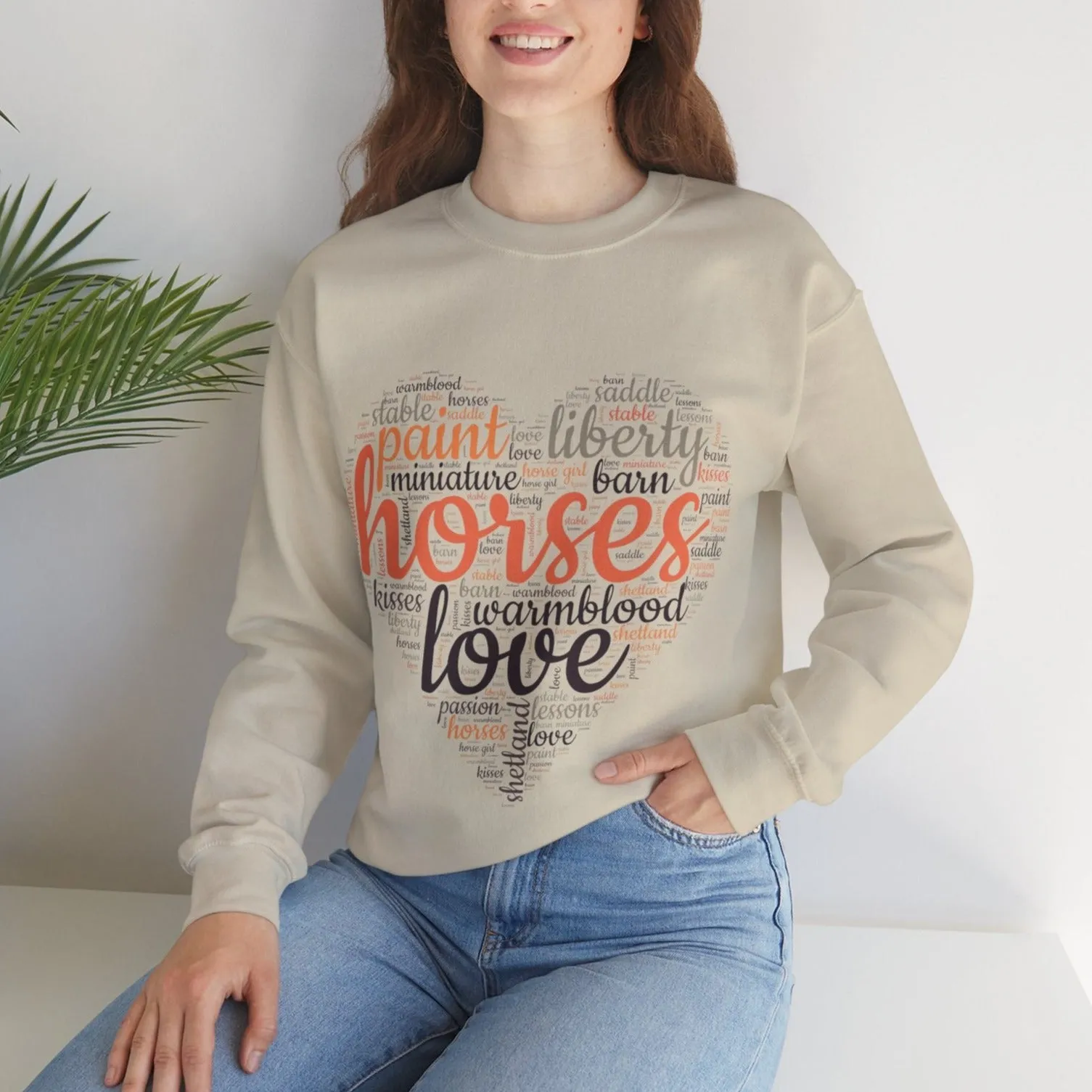 Cozy Horse Lover Sweatshirt 🐴 💗