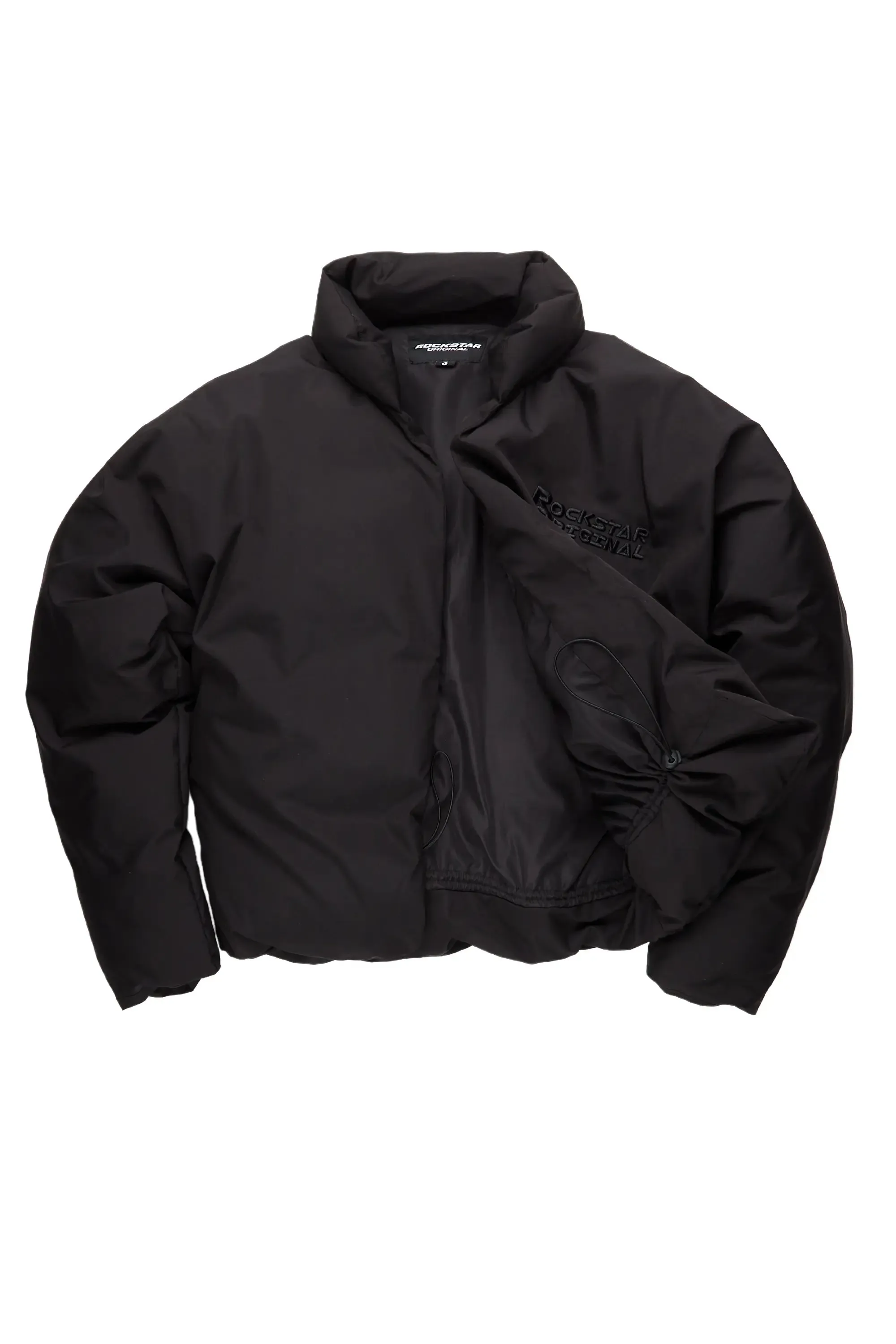 Damien Black Puffer Jacket