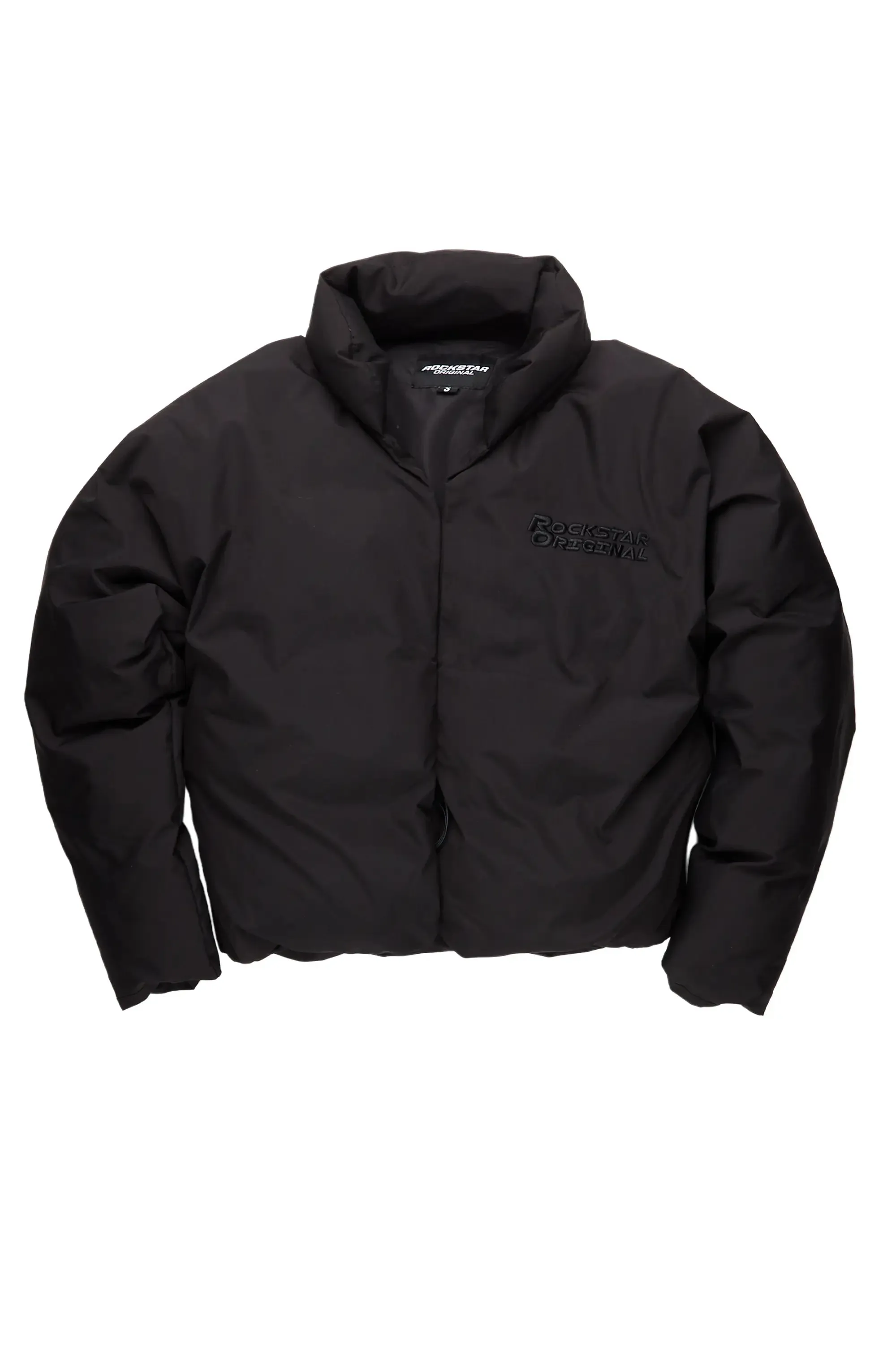 Damien Black Puffer Jacket