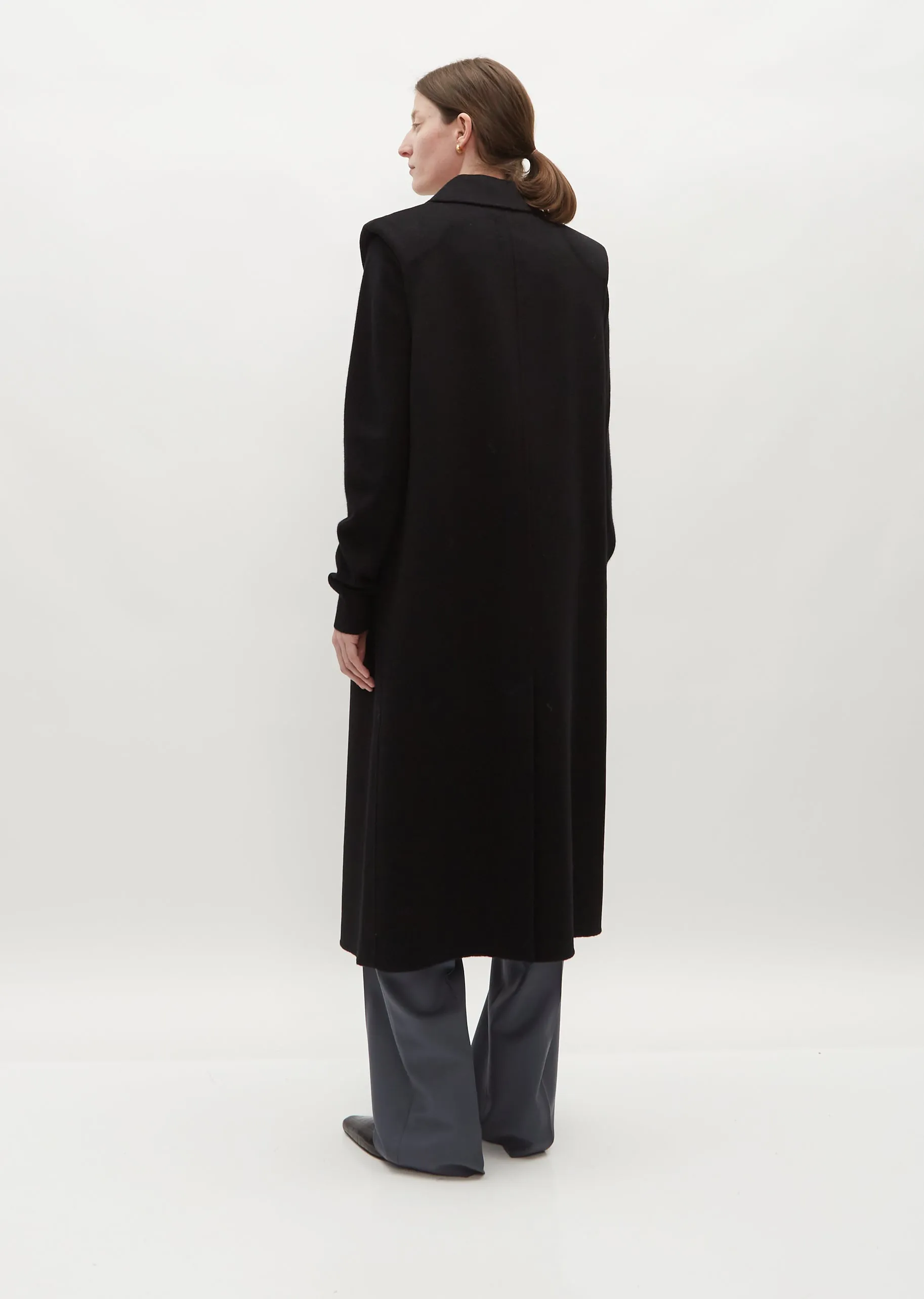 Deanna Wool Cashmere Sleeveless Coat