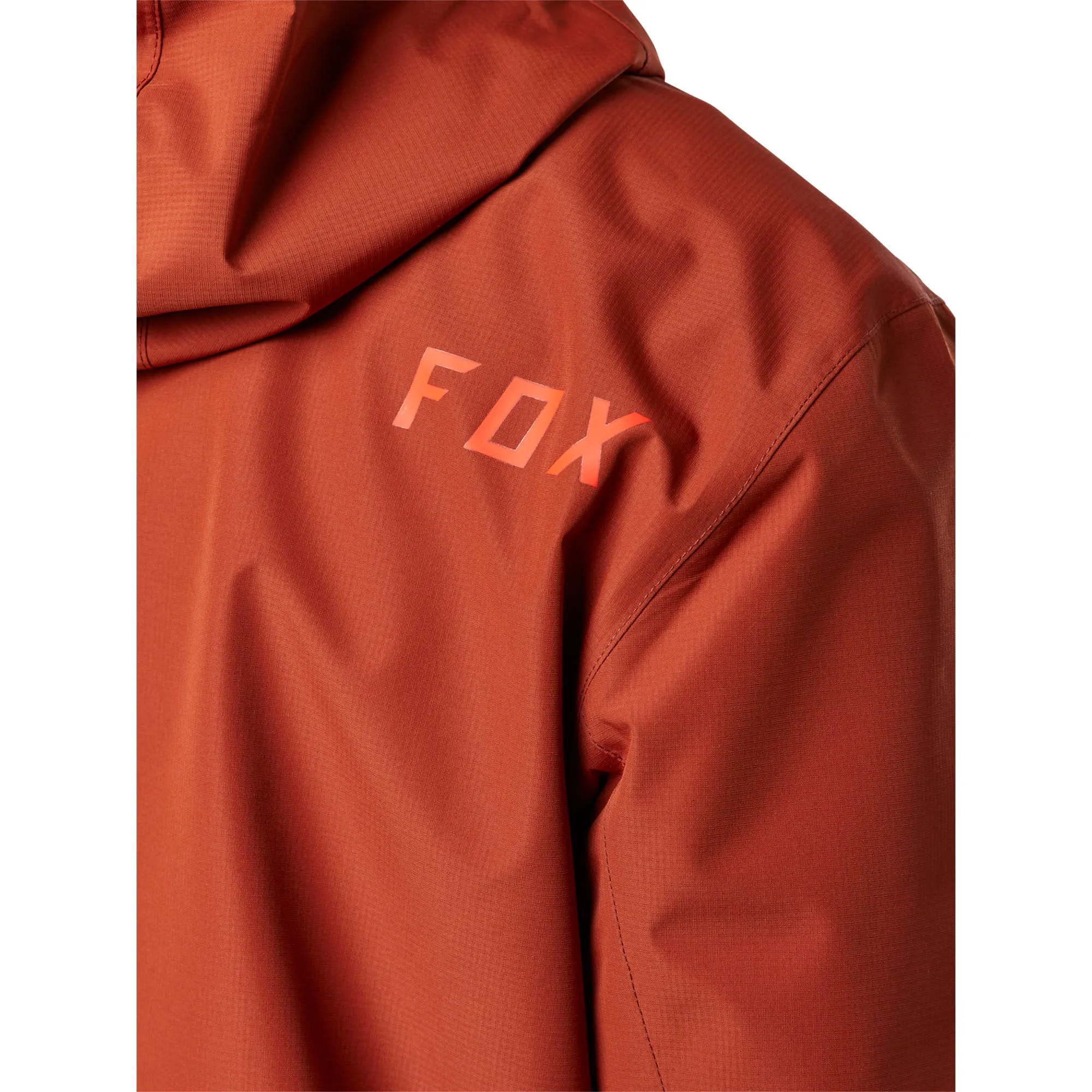 Fox Racing Ranger Offroad Packable Rain Jacket Copper Orange