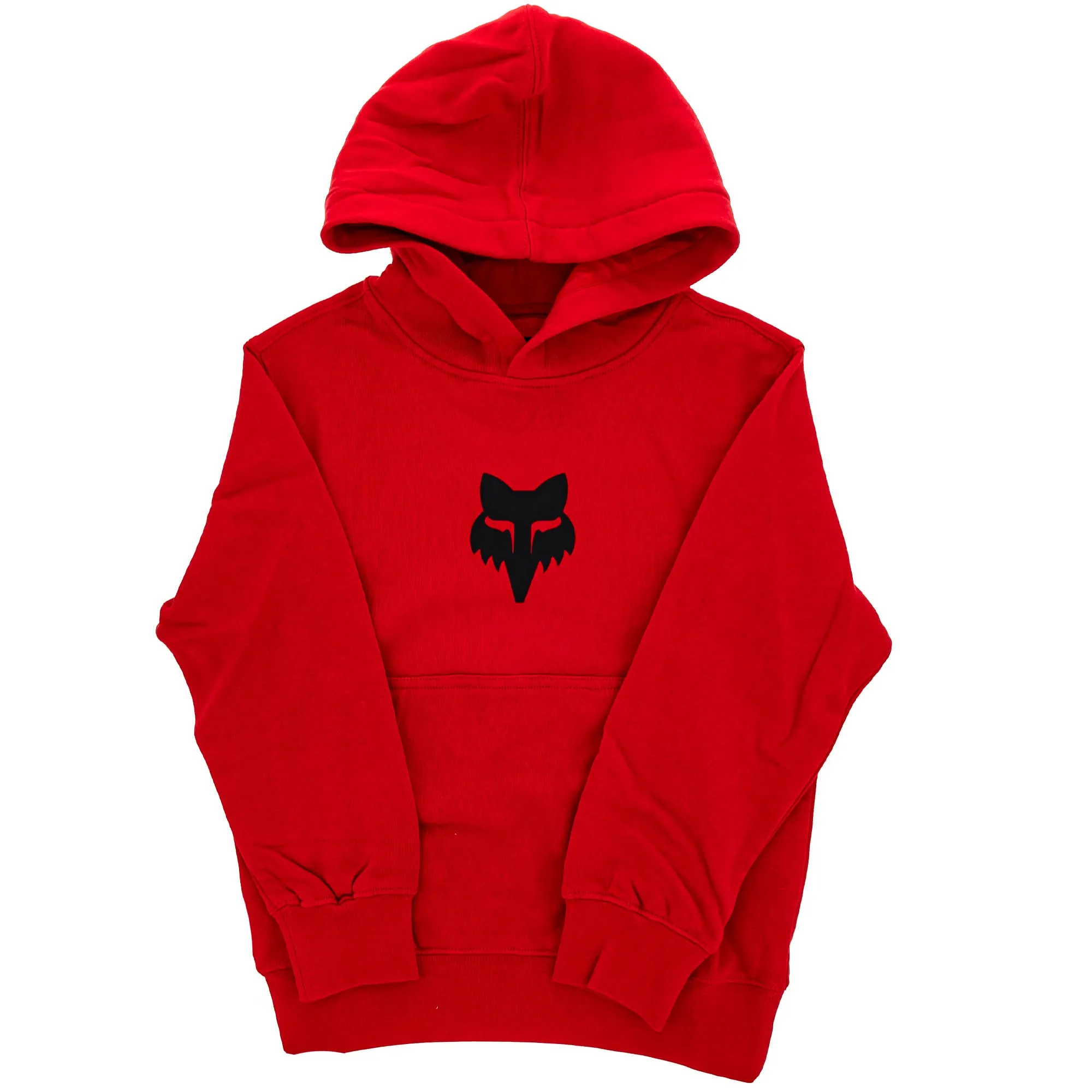 Fox Racing Youth Legacy Fleece Pullover Hoodie Flame Red