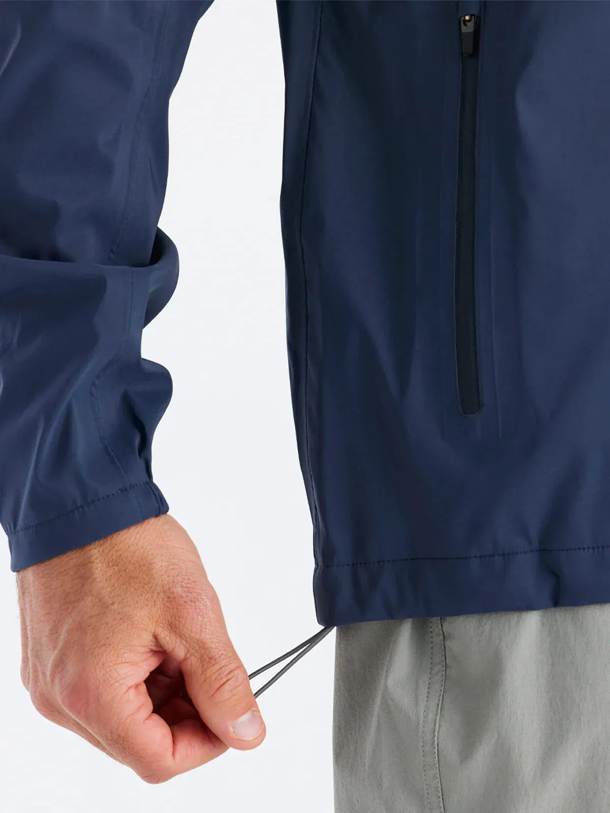 Free Fly Men's Cloudshield Rain Jacket in Storm Cloud