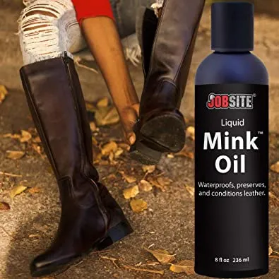 JobSite | Premium Mink Oil Leather Waterproof Liquid