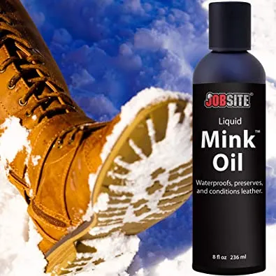 JobSite | Premium Mink Oil Leather Waterproof Liquid