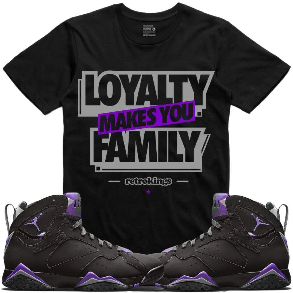 Jordan Retro 7 Bucks Ray Allen Sneaker Tees Shirt - LOYALTY