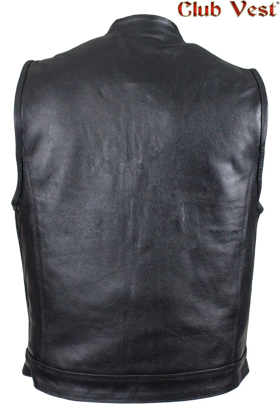 Men's Naked Cowhide Gun Pocket Vest by Club Vest®