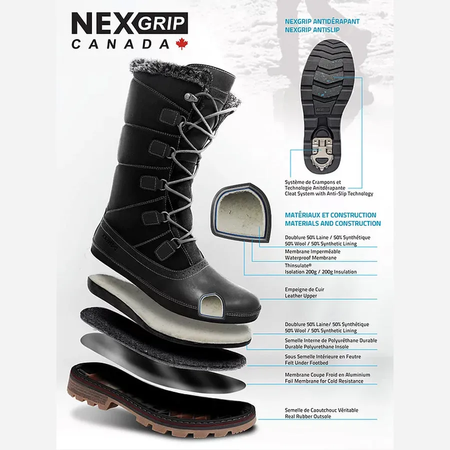 Men's NexGrip Ice Gabe Wide 4E (Black)