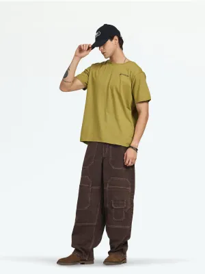 Men's Olive Thermal-B Tee