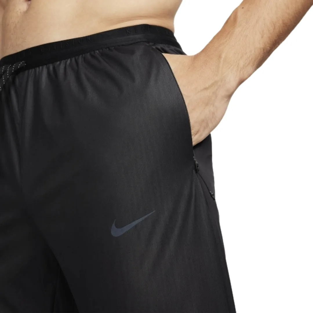 Nike Plain Black Running Trousers