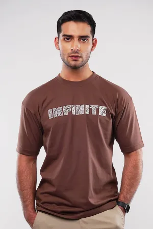 Oversized T-Shirt - Brown