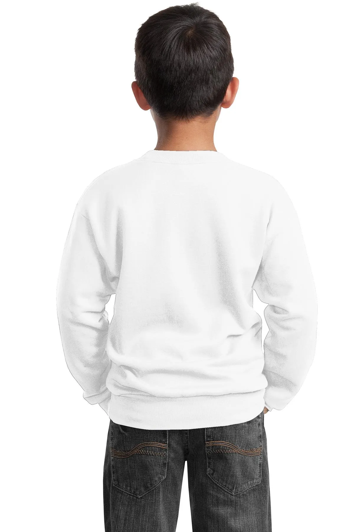 Port & Company - Youth Core Fleece Crewneck Sweatshirt. PC90Y