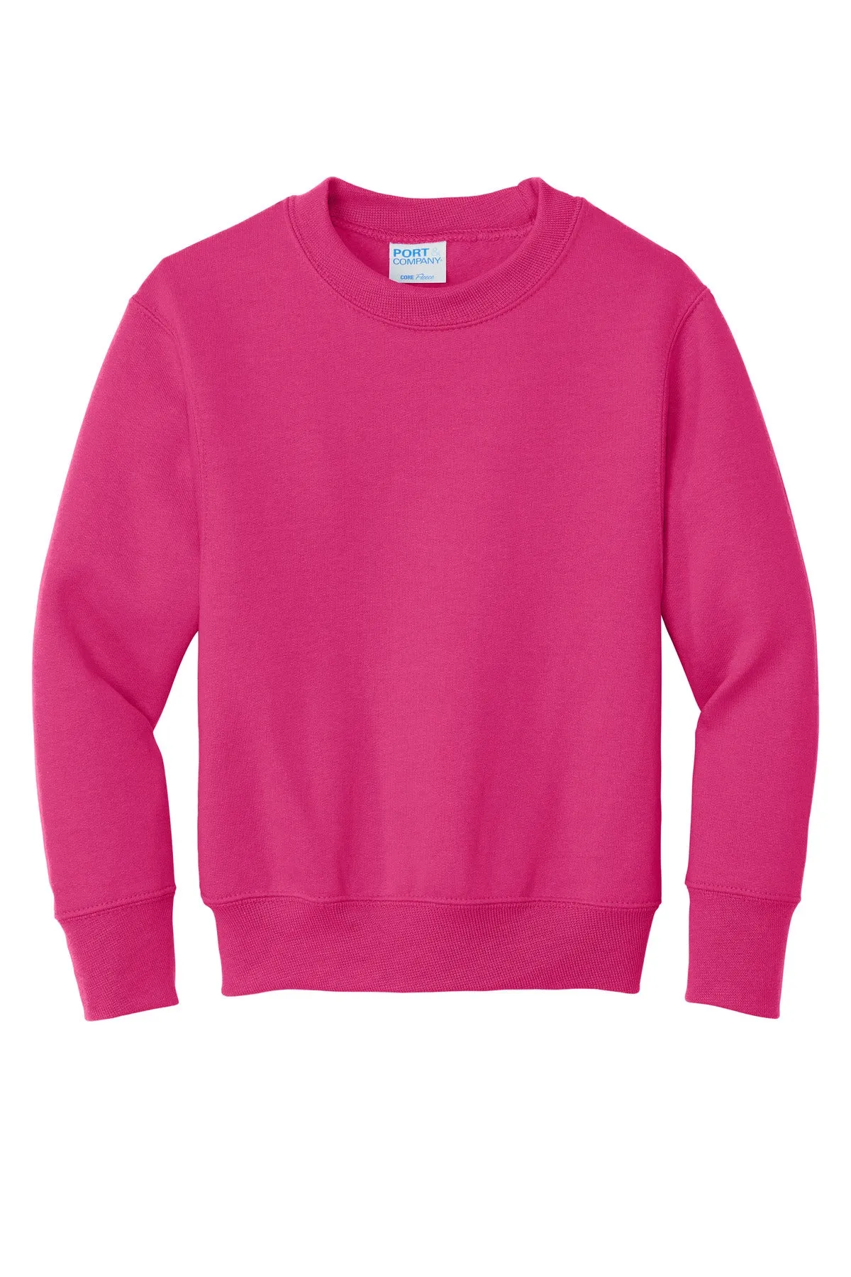 Port & Company - Youth Core Fleece Crewneck Sweatshirt. PC90Y