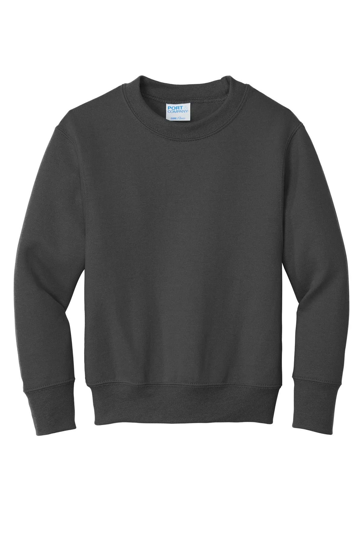 Port & Company - Youth Core Fleece Crewneck Sweatshirt. PC90Y