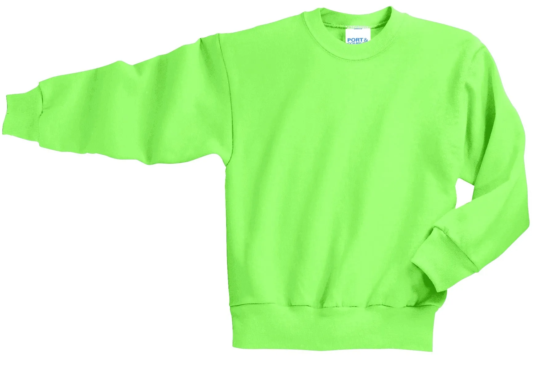 Port & Company - Youth Core Fleece Crewneck Sweatshirt. PC90Y