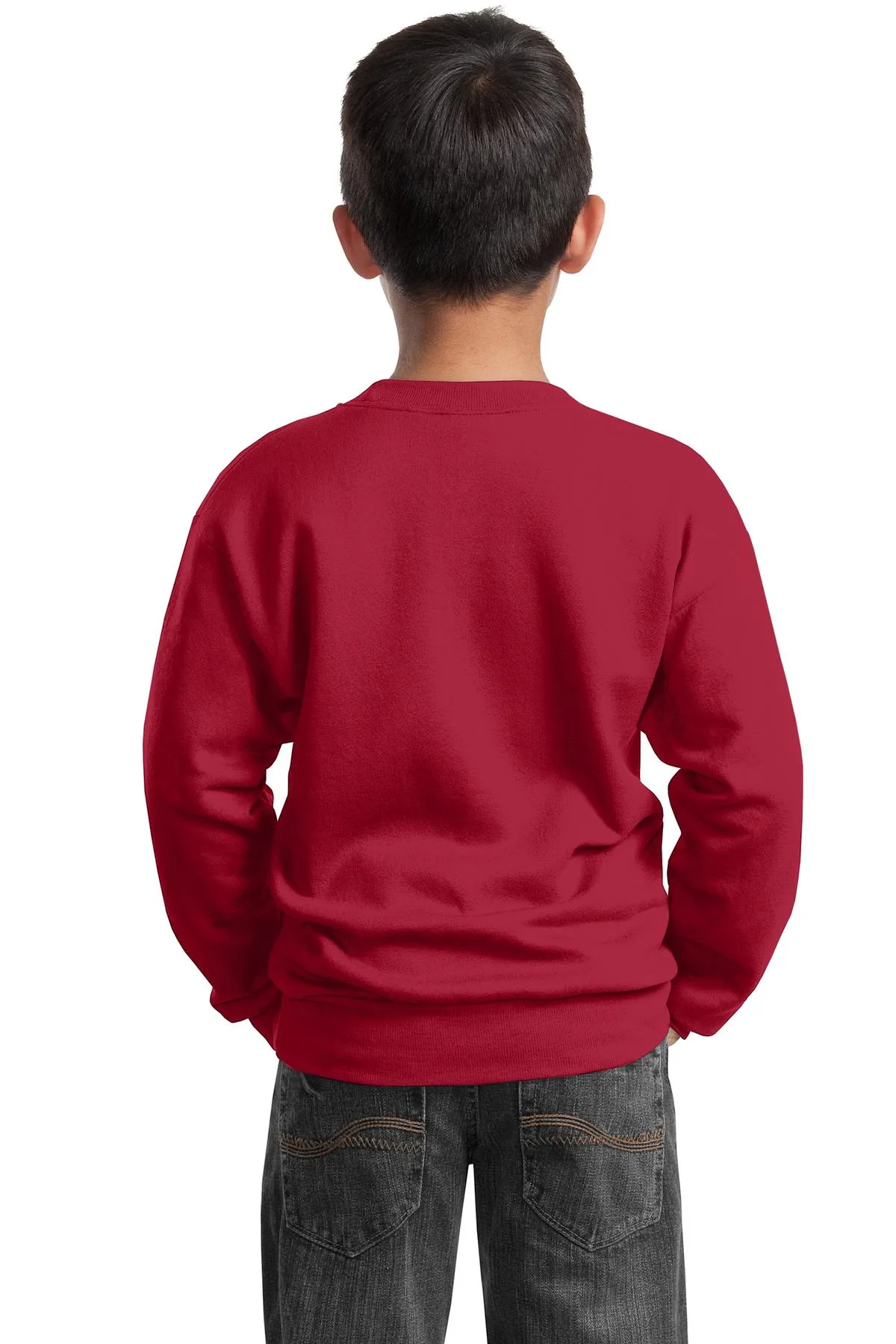 Port & Company - Youth Core Fleece Crewneck Sweatshirt. PC90Y