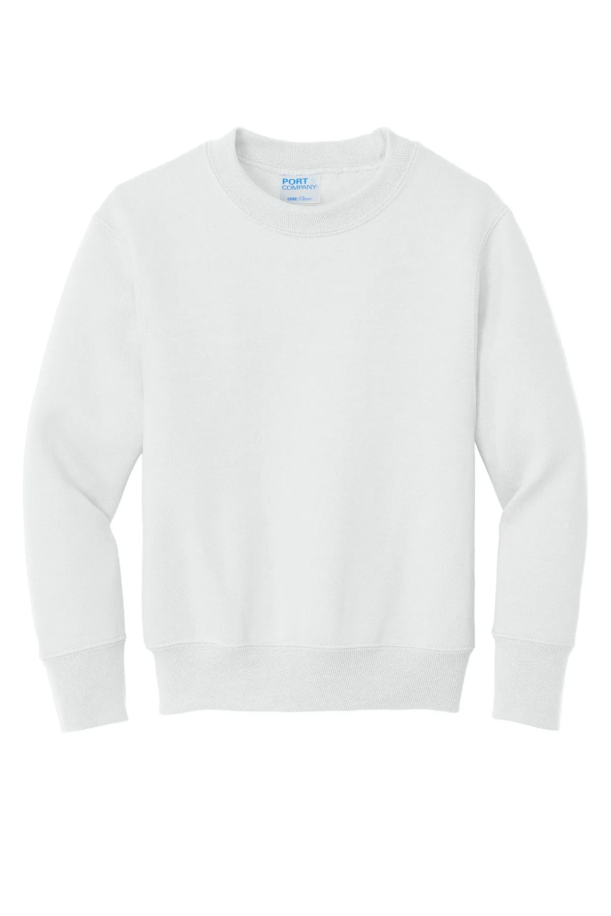 Port & Company - Youth Core Fleece Crewneck Sweatshirt. PC90Y