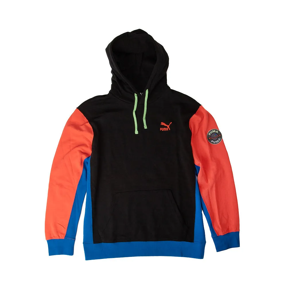 Puma Men's Retro Sci-Fi Color-Block Hoodie