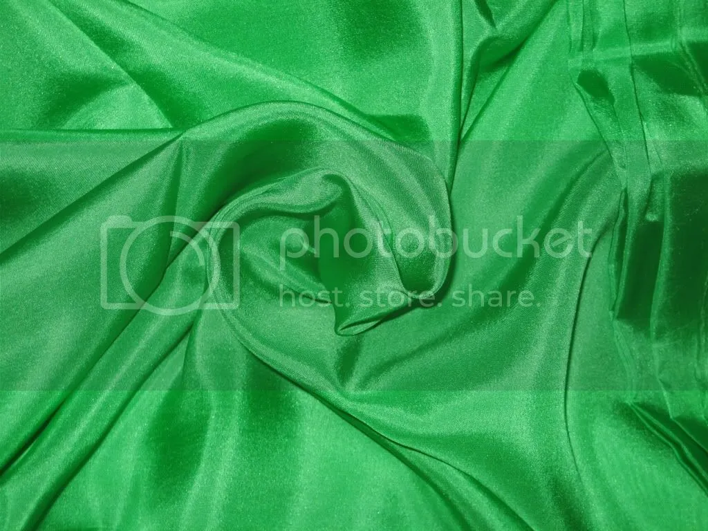 RICH Green COLOUR PLAIN HABOTAI SILK 54&quot;