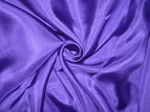 RICH Purplish Blue COLOUR PLAIN HABOTAI SILK 54&quot;