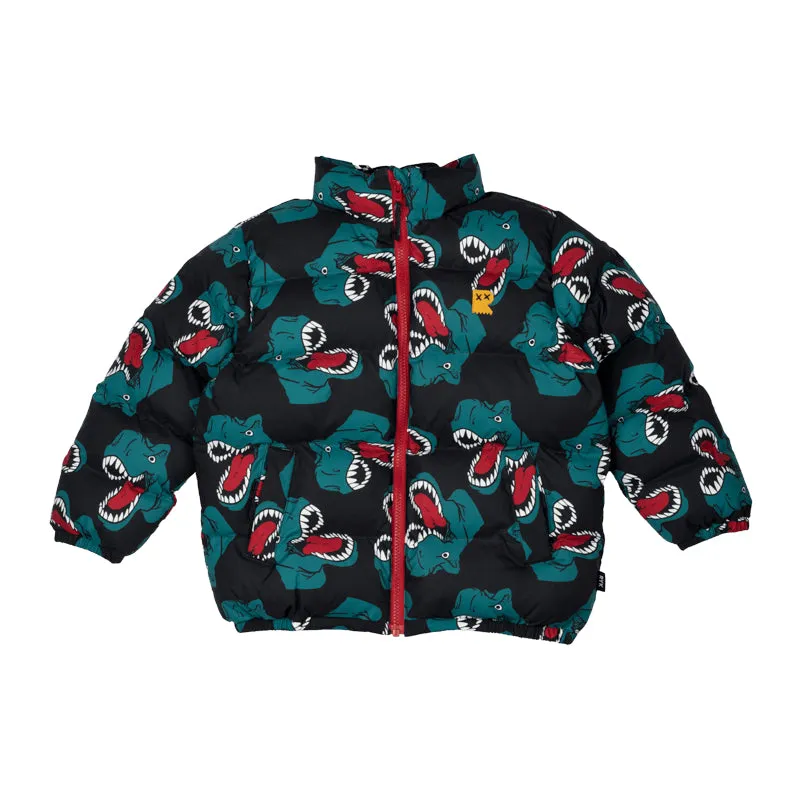 Rock Your Kid Dino Puff Padded Jacket