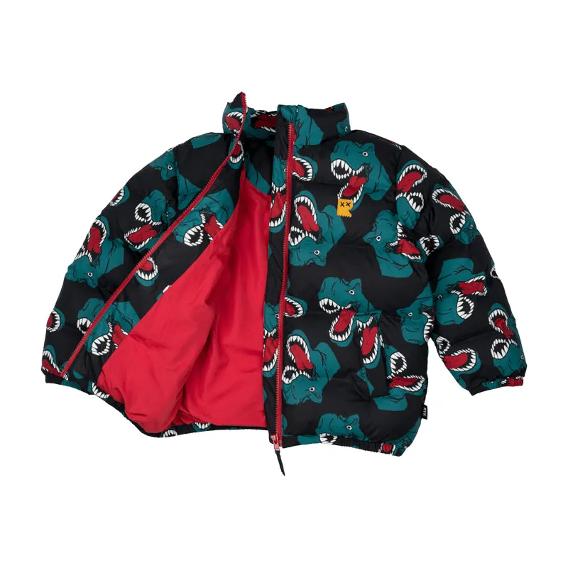 Rock Your Kid Dino Puff Padded Jacket