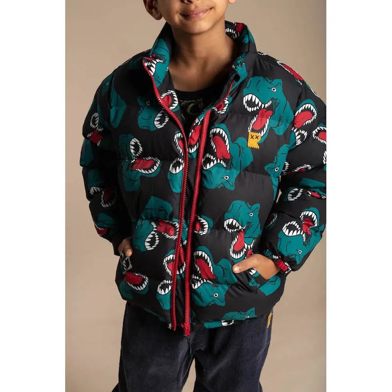 Rock Your Kid Dino Puff Padded Jacket