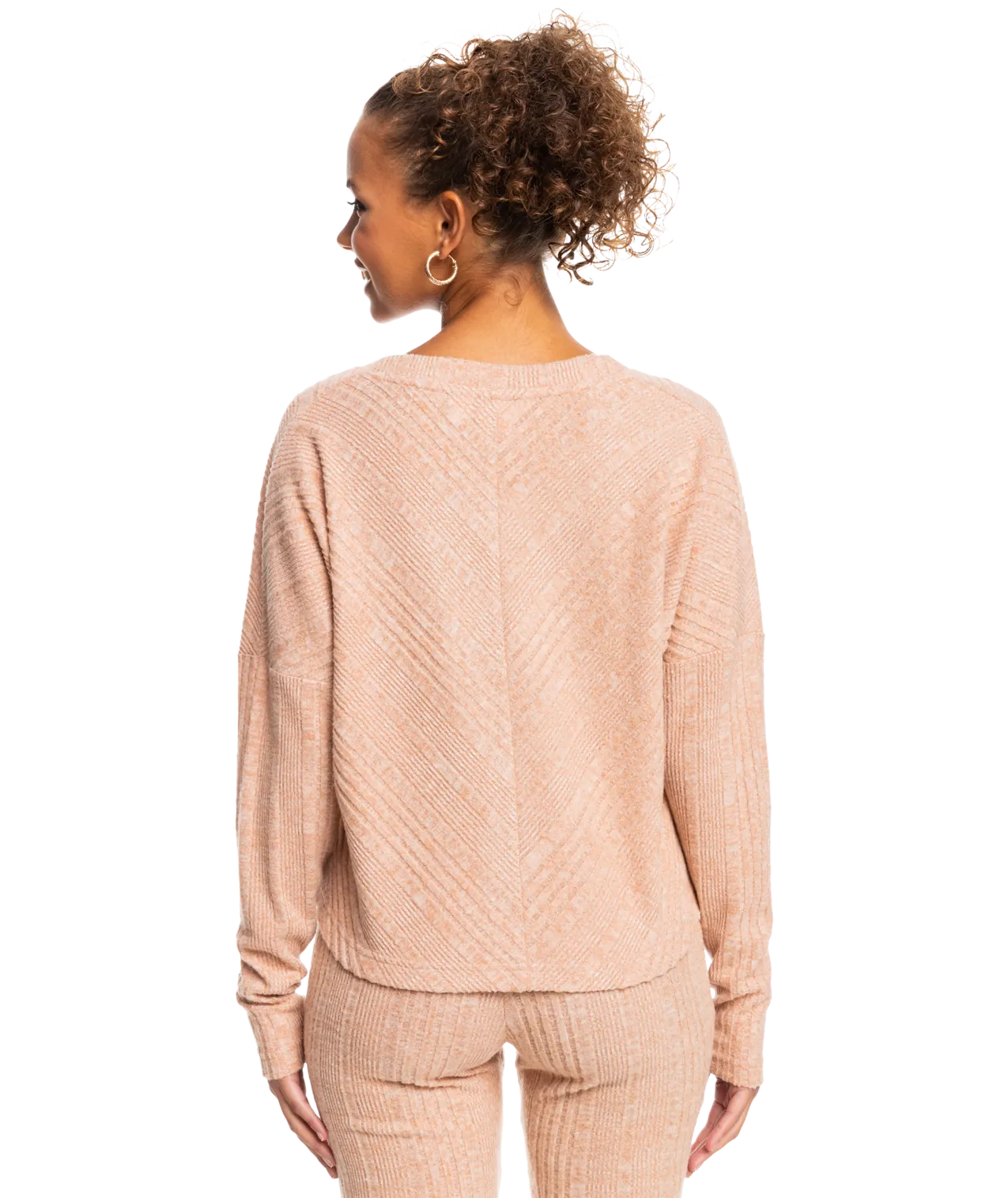 Roxy Lazy Day Cardi L/S Shirt-Toasted Nut