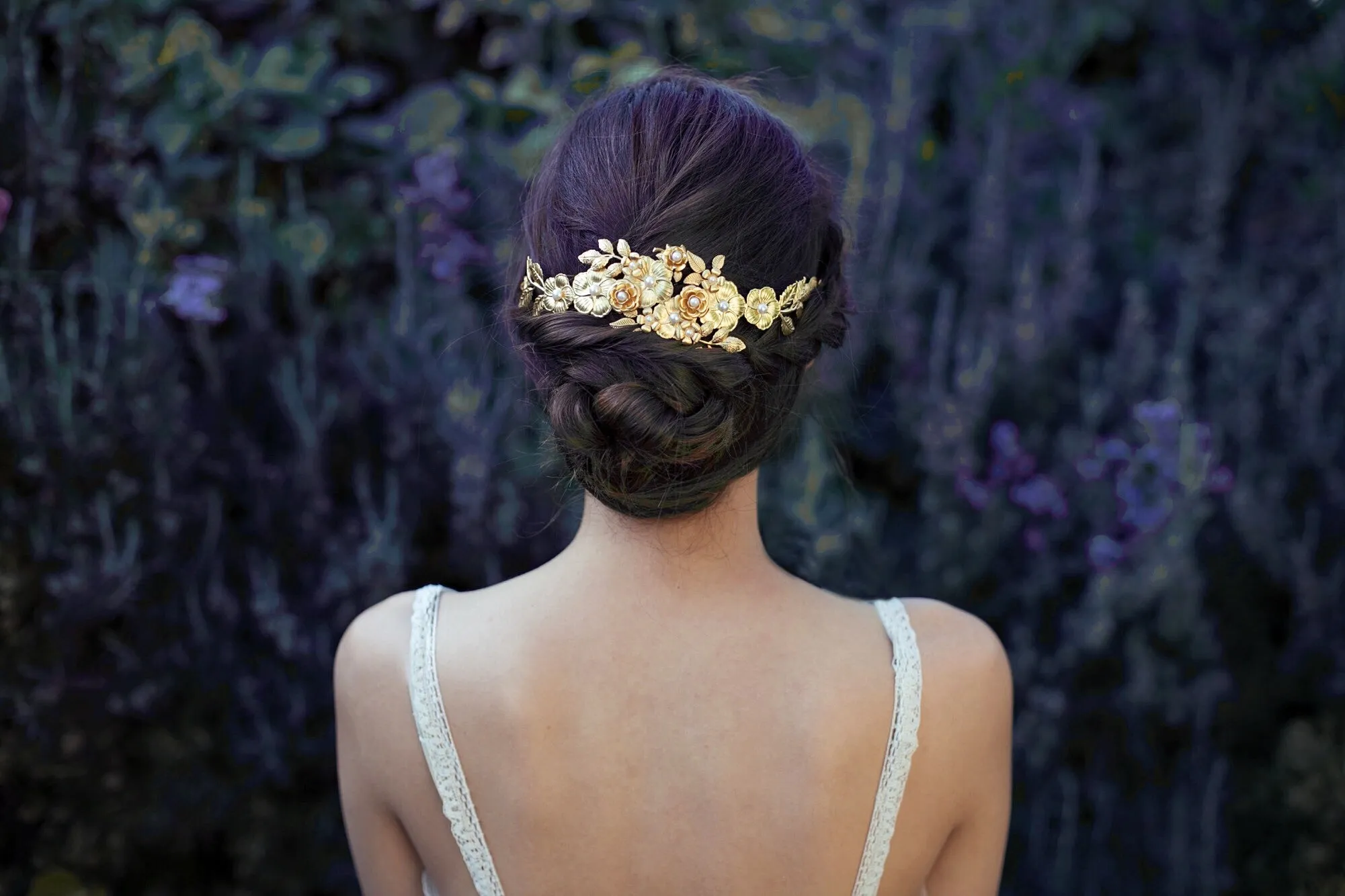 Royal Bloom Flower Wreath.