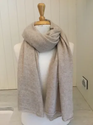 SCA Cashmere Stole - Natural Light