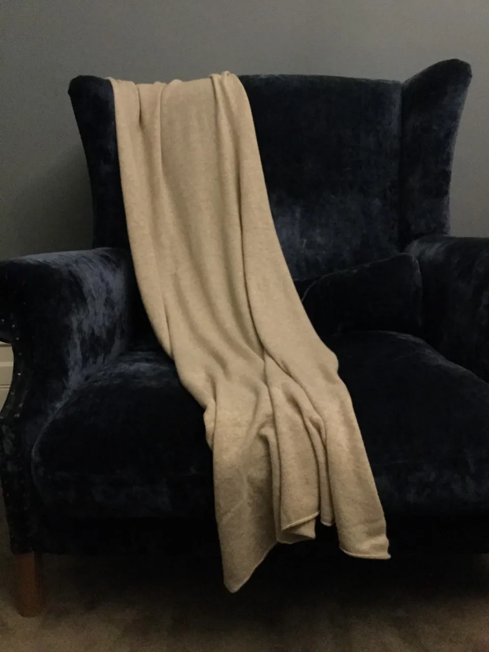 SCA Cashmere Stole - Natural Light