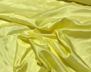 SILK HABOTAI 11 MOMME LIGHT LEMON YELLOW COLOR 44" WIDE [40gm]